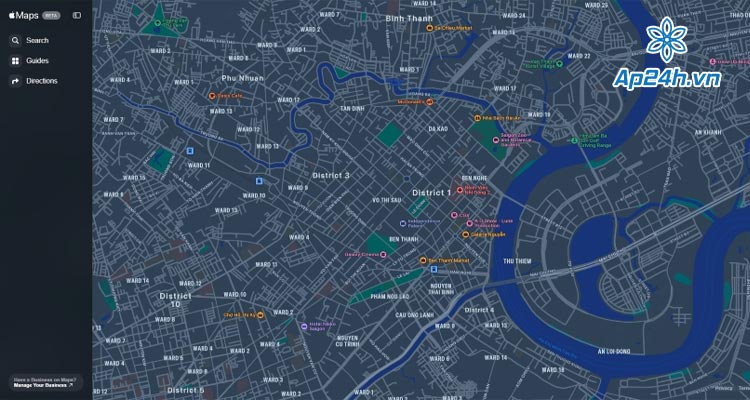 cach-su-dung-apple-maps-tren-web