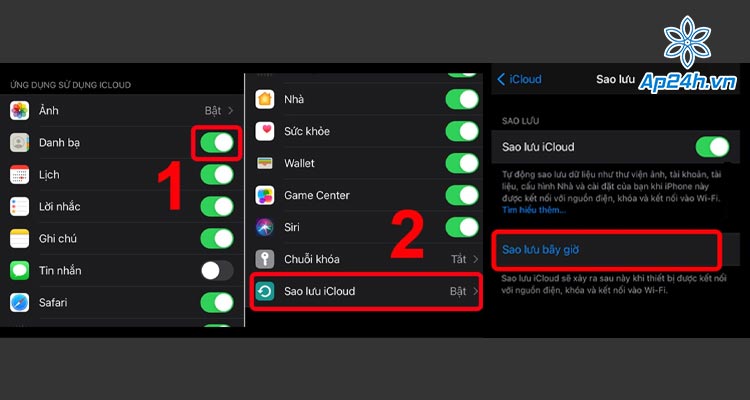 chuyen-danh-ba-tu-iphone-sang-iphone-bang-icloud