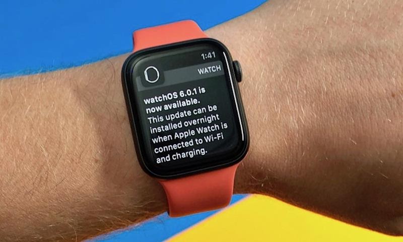 (Không thường xuyên cập nhật phần mềm Apple Watch)