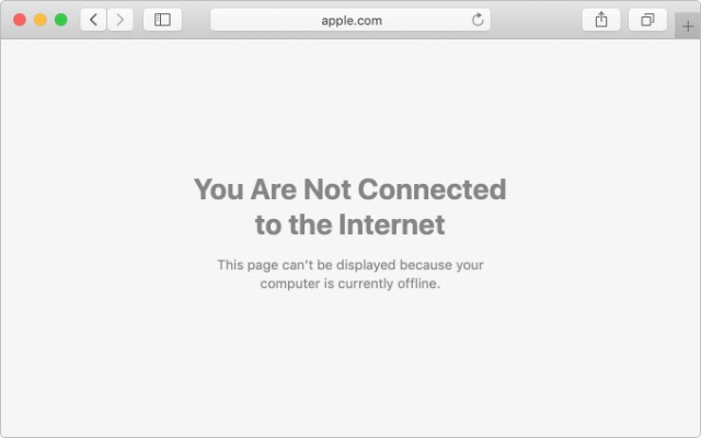 (Kiểm tra kết nối internet của bạn)