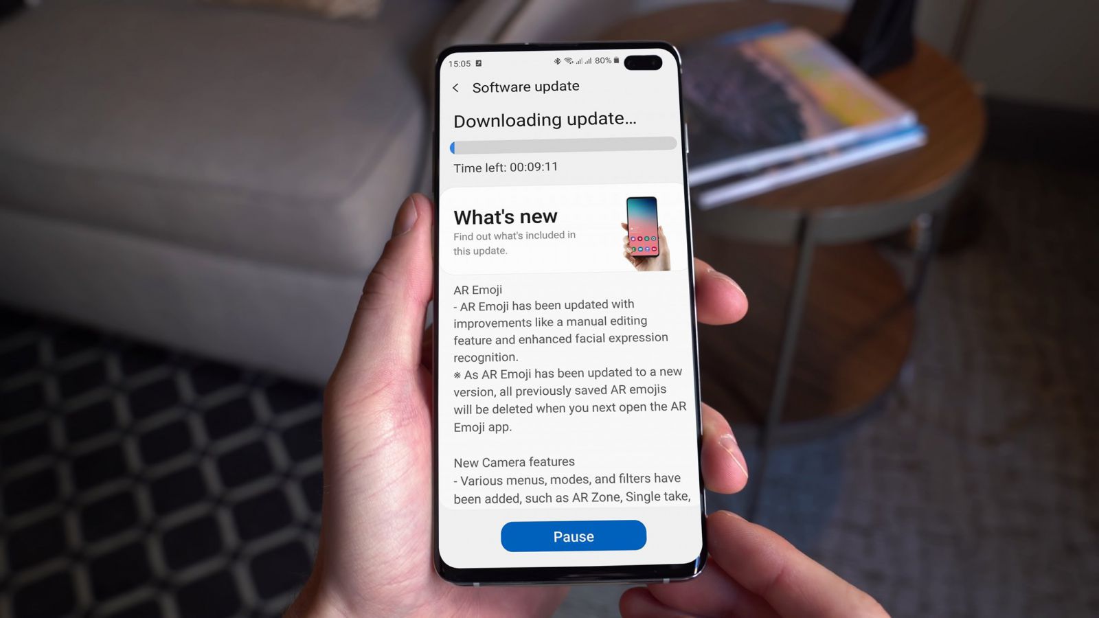 Samsung S10 Plus đã có bản cập nhật One UI 2.1 qua OTA phiên bản Việt Nam