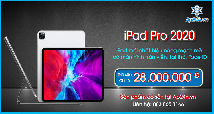 4 tính năng mới của iPad Pro 2020 khiến bạn chọn nó thay vì sản phẩm khác