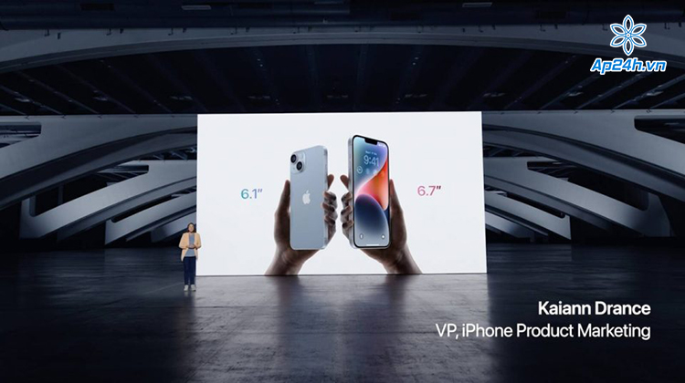Màn hình tăng lên 6.7 inch ở dòng Plus
