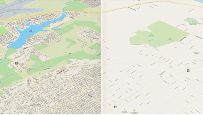 Khám phá Apple Maps của Apple được thiết kế lại ăn đứa Google Maps