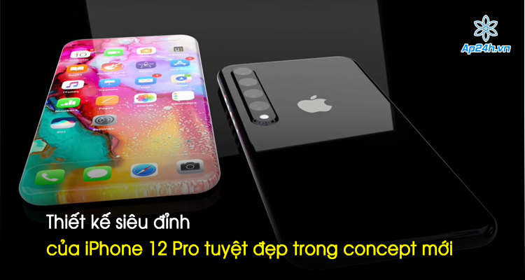 Có lẽ iPhone 12 này phải đến cuối năm Apple mới trình làng phiên bản mới này. Nhưng trong thời gian qua chúng ta thấy rất nhiều bài viết nói về chiếc iPhone 12 này. Thì bài viết này sẽ chia sẻ cho bạn thiết kế siêu đỉnh của iPhone 12 Pro tuyệt đẹp. Hãy cùng Ap24h.vn tìm hiểu nhé!