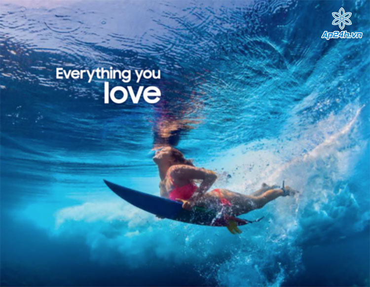 Hình ảnh quảng cáo gây hiểu lầm của Samsung Galaxy