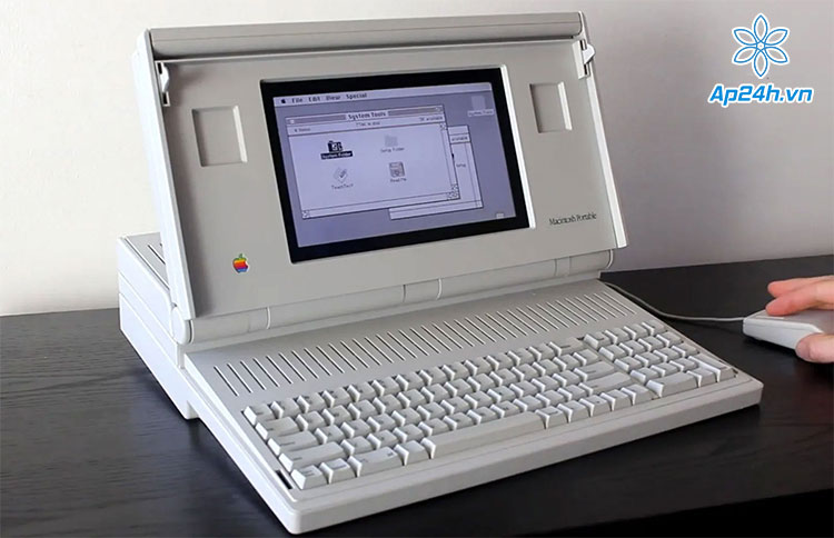 Hình ảnh chiếc Macintosh Portable