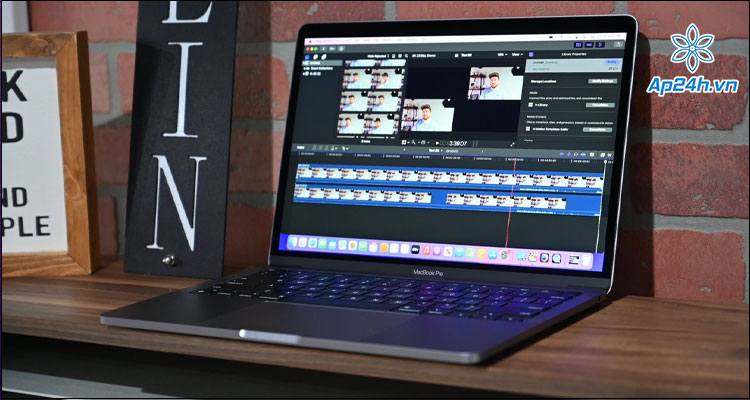 MacBook Pro M2 2022 chạy ổn định khi chỉnh video