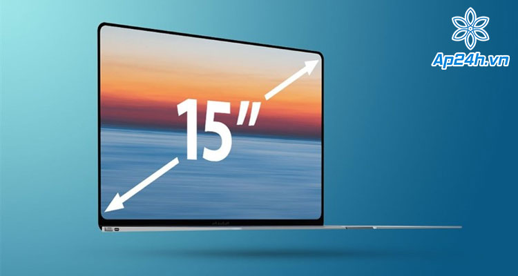  MacBook Air mới có màn hình lớn 15,5 inch