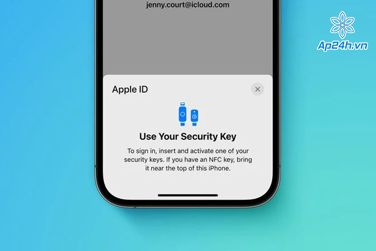  Khóa bảo mật cho ID Apple