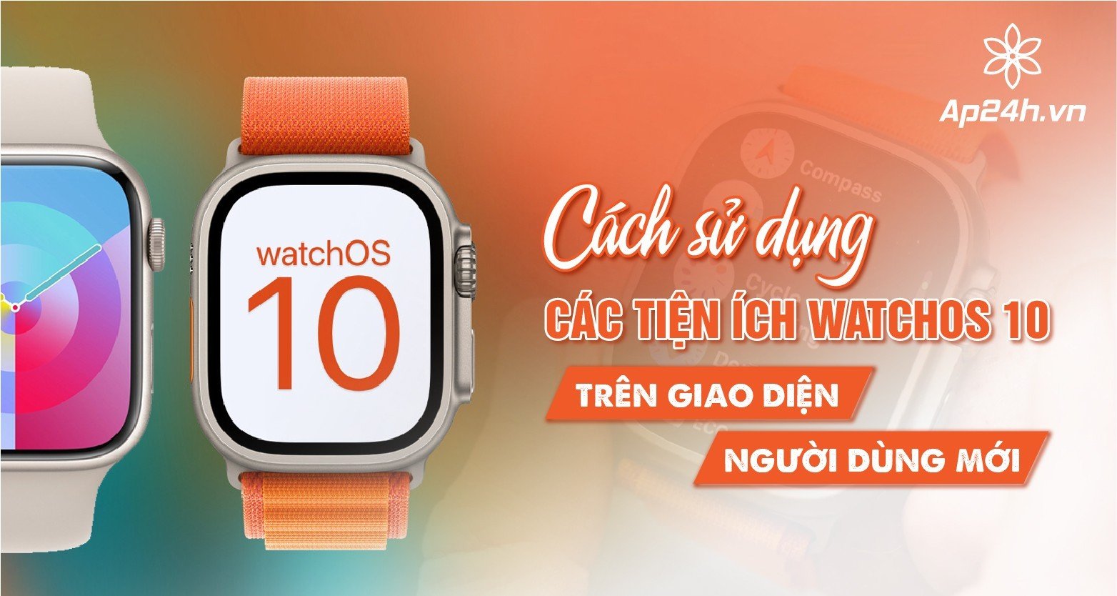 Cách sử dụng tính tiện ích watchOS 10 trên giao diện người dùng mới