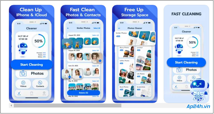  Giao diện của Cleaner - Smart Cleanup