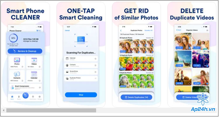  Giao diện của Smart Phone Cleaner