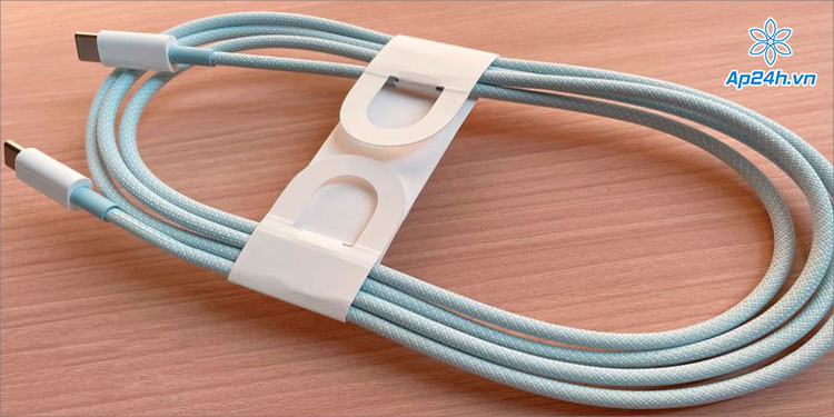  Hình ảnh minh họa cáp sạc USB-C bện