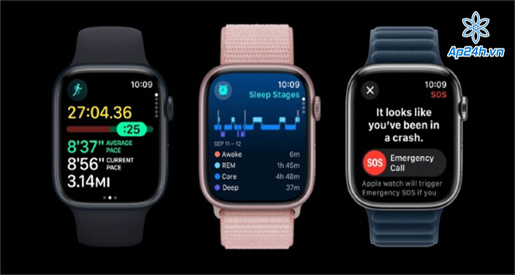  Những tính năng theo dõi sức khoẻ trên Apple Watch Ultra và Apple Watch Series 9