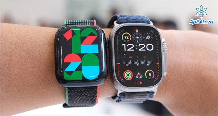  Thiết kế của Apple Watch Ultra và Apple Watch Series 9