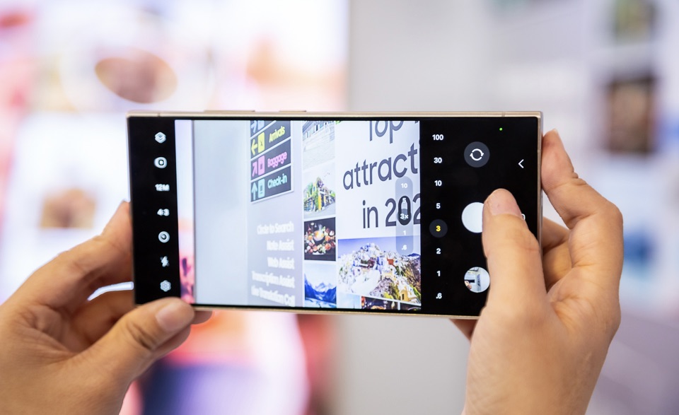 Samsung Galaxy S24 Ultra với chip Snapdragon 8 Gen 3