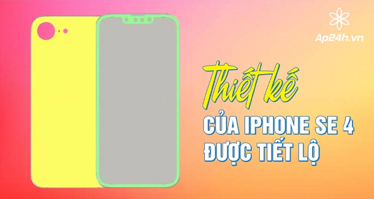  Thiết kế của iPhone SE 4