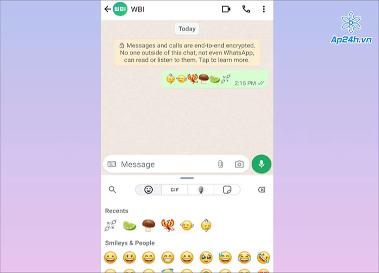  Biểu tượng cảm xúc mới trên WhatsApp trên Android