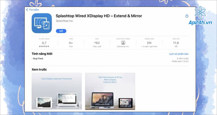  Tải Splashtop Wired XDisplay HD - Extend & Mirror