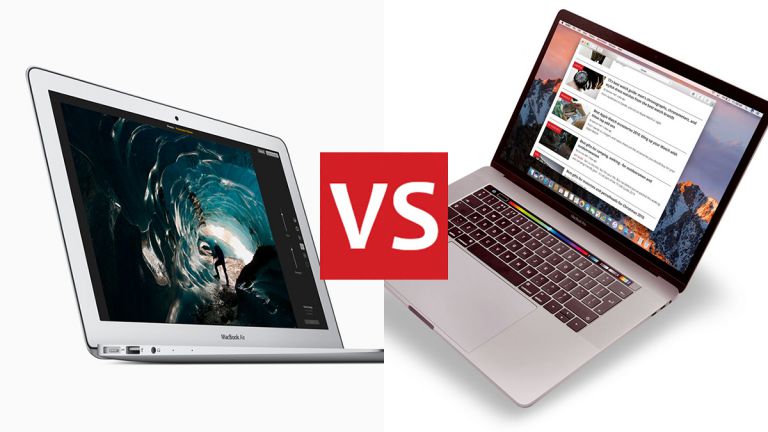 Kiểu dáng giữa Macbook Air và Macbook Pro không có quá nhiều khác biệt