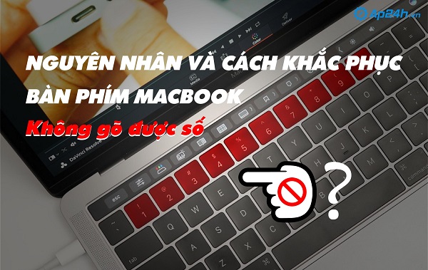 Nguyên nhân, cách khắc phục Macbook không gõ được số