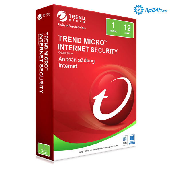 Phần mềm diệt virus Trend Micro Antivirus 